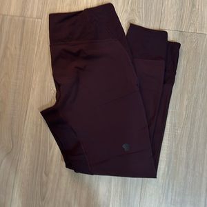 Mountain Hardwear hiking pants - plum LG
